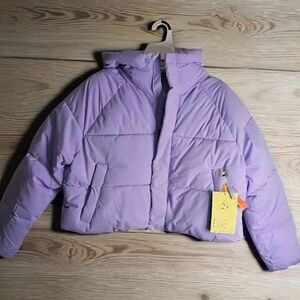 All in Motion Purple Puffer Jacket